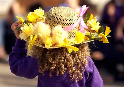 pictures easter bonnets  hats wales