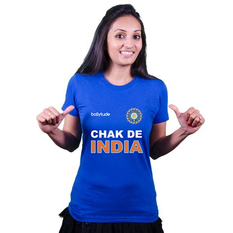 chak de india  official world cup indian cricket  shirt bollytude