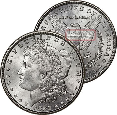morgan dollar silver coin choice bu