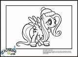 Coloring Fluttershy Pony Little Pages Christmas Baby Girls Adagio Dazzle Getcolorings Mlp Color Printable Print Winter Equestria Colors Team sketch template