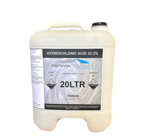 Hydrochloric Acid 20l