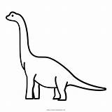 Dinosaur Outline Brontosaurus Neck Drawing Long Brachiosaurus Coloring Ultrasaurus Apatosaurus Icon Outlines Dino Clipart Cute Herbivorous Drawings Small Dinosaurs Easy sketch template