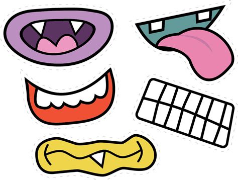 Items Similar To Monster Mouths On Etsy