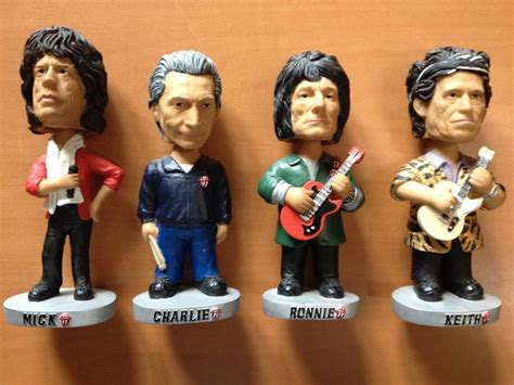 veilinghuis catawiki  rolling stones complete set  bobble heads depicting mick