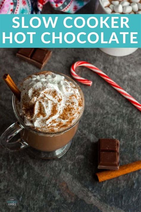 create the creamiest most decadent cocoa for a crowd with slow cooker