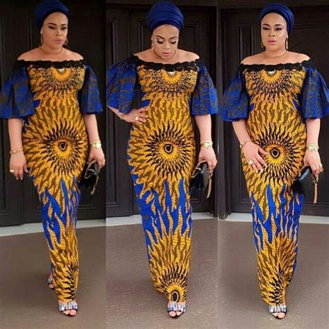 long gown ankara styles for nigerian ladies