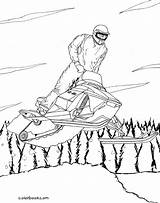 Coloring Pages Snowmobile Kids Snowmobiles Drawing Printable Colouring Yamaha Sports Clip Sheets Winter Yahoo Search Popular sketch template