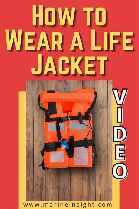 video   wear  life jacket   life jacket jackets