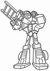 Coloring Bots Rescuebots sketch template