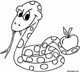 Snake Viper Coloring Pages Getcolorings Guaranteed Snakes sketch template