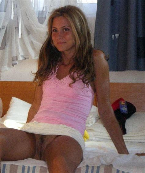 Pretty Girl Sitting On A Bed Upskirt Tag Upskirt