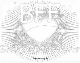 bff pictures  color printable coloring book bff coloring pages