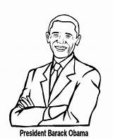 Obama Coloring Barack Pages President Family Drawing Awesome Caricature Color Sheets History Book Kids Clipart Getdrawings Month Getcolorings Easy Printable sketch template