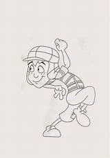 Chaves Chavo sketch template