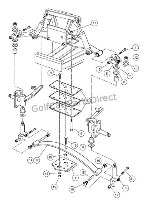 club car parts diagram front  electric converter
