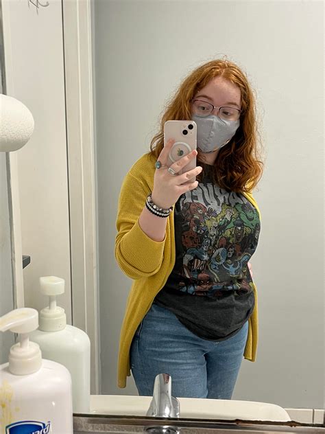 Just A Typical Work Bathroom Selfie Redheadbeauties