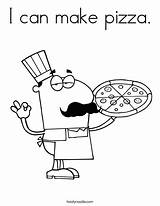 Coloring Pages Menu Pizza Make Chef Kids Printable Create Preschool Hut Color Getcolorings Own Print Colouring Getdrawings Party Food Prepossessing sketch template