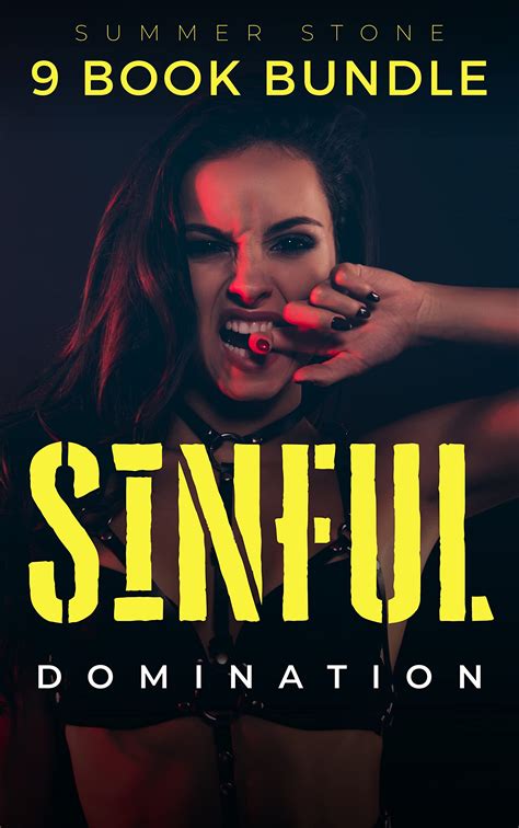 Sinful Domination — 9 Book Bundle Mega Erotica Collection By Summer