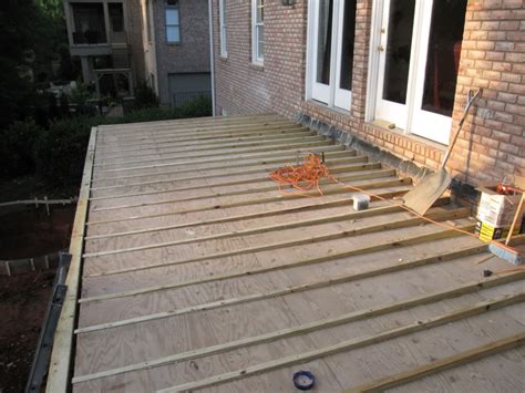 Laying Deck Boards On Concrete • Bulbs Ideas