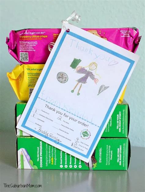 girl scout cookies   notes  printable girl scout cookies