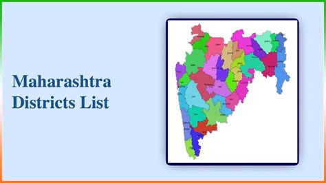 maharashtra districts list   marathi  map