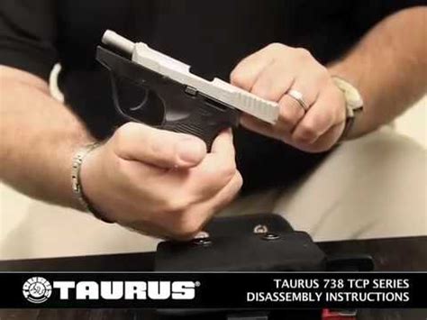 taurus  tcp series pistol disassembly youtube