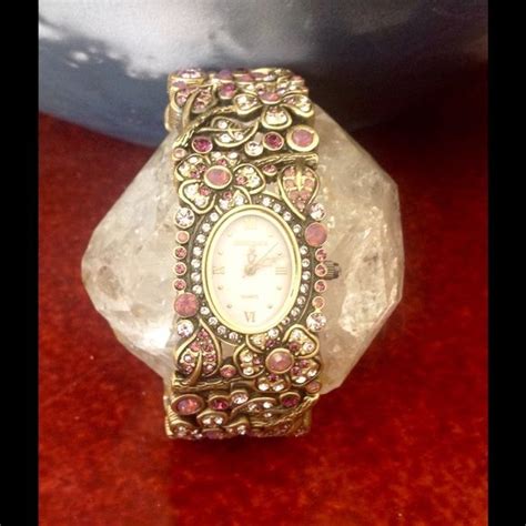heidi daus watch elegant swarovski crystal encrusted