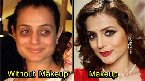 20 Bollywood Actress Who Look Unrecognizable Without Makeup Youtube