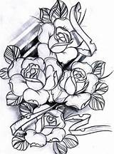 Sleeve Tattoos Ribbons sketch template