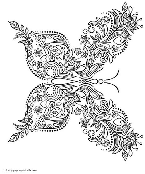 butterfly adults coloring pages coloring pages printablecom