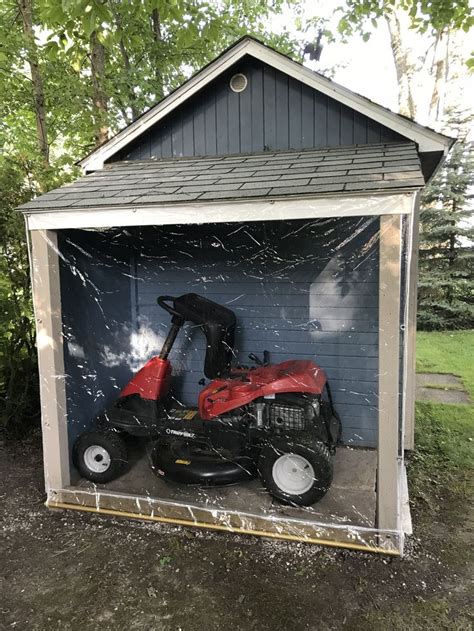 fun weekend project  store  riding lawnmower