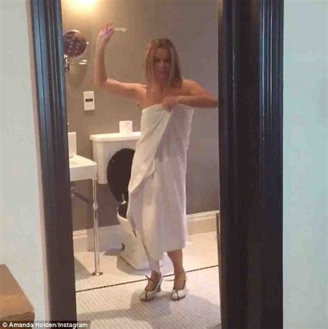 Britain S Got Talent S Amanda Holden Shows Off Her Dancing Skills In A