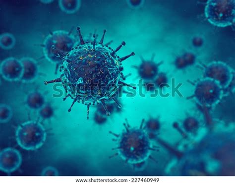 viruses infected organism viral disease epidemic stock