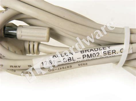 Allen Bradley 1761 Cbl Pm02 C 8 Pin Mini Din To 9 Pin D Shell Rs232