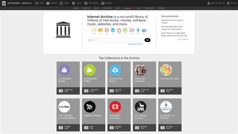 internet archive trade  directory