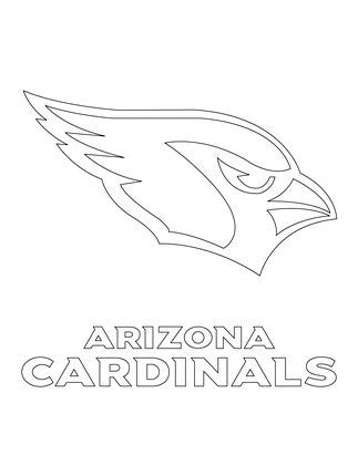 cardinal sports coloring pages google search arizona cardinals logo