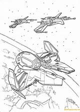Star Wars Pages Spaceships Coloring Color sketch template