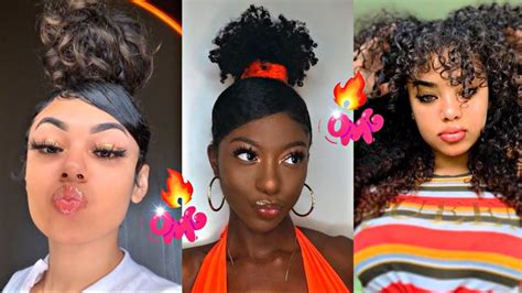 New Slayed Edges Compilation 😻🌈cute Curly Hairstyles