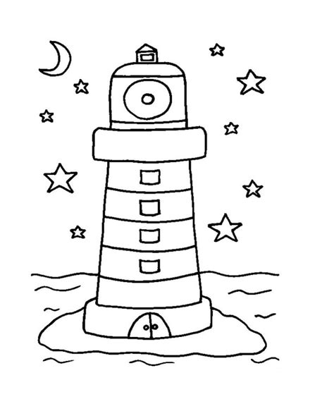 lighthouse coloring sheets yahoo image search results star coloring