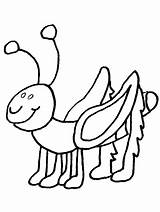 Coloring Pages Kids Bugs Bug Printable sketch template