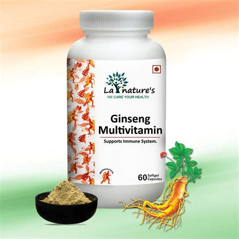 la nature s ginseng multivitamin boost your stamina and memory for mens