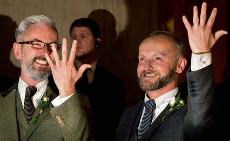 Uk Couples Say I Do As Gay Marriage Becomes Legal