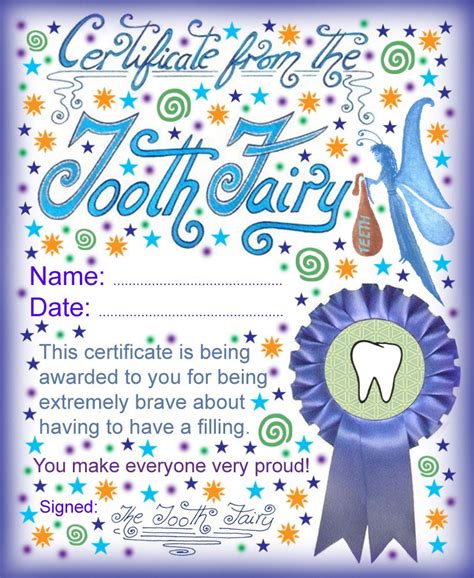 httpwwwrooftoppostcoukfreetooth fairytooth fairy certificates