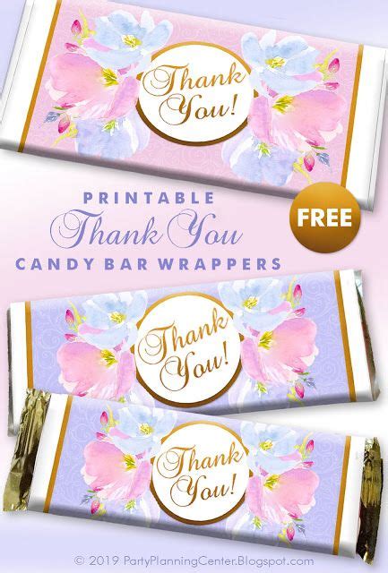 printable   chocolate bar wrappers thankyougifts