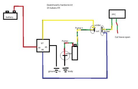 wire fuel pump  constant voltage page  nasioc