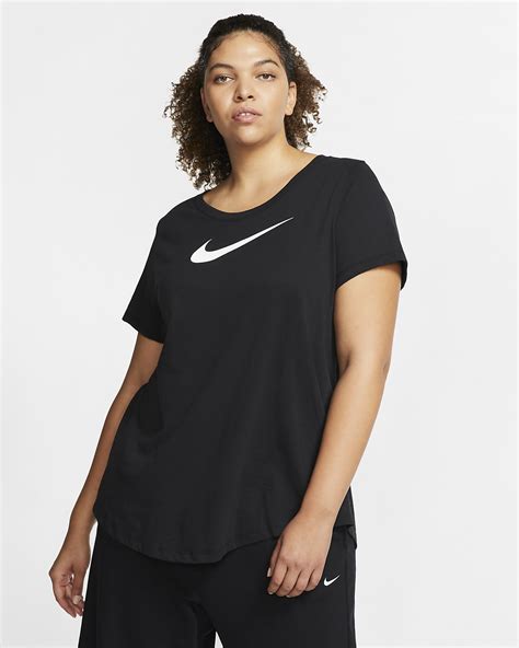 Nike Dri Fit Women S Short Sleeve Training T Shirt Plus Size Nike Ma