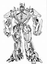 Optimus Transformer Ausmalbilder Imprimir sketch template