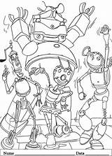 Roboter Robos Colorat Desene Kleurplaten Malvorlage Kleurplaat Planse Malvorlagen Cartoni Robotii Crtež Animate Dva Bojanke Gifgratis Dibujosparacolorear Fisa Stampa Crescer sketch template
