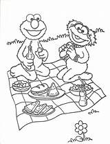 Coloring Picnic Pages Family Kids Picnics Teddy Bear Popular Coloringhome sketch template