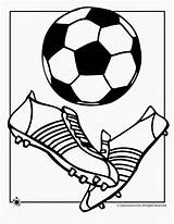 Soccer Coloring Pages Ball Sports Drawing sketch template